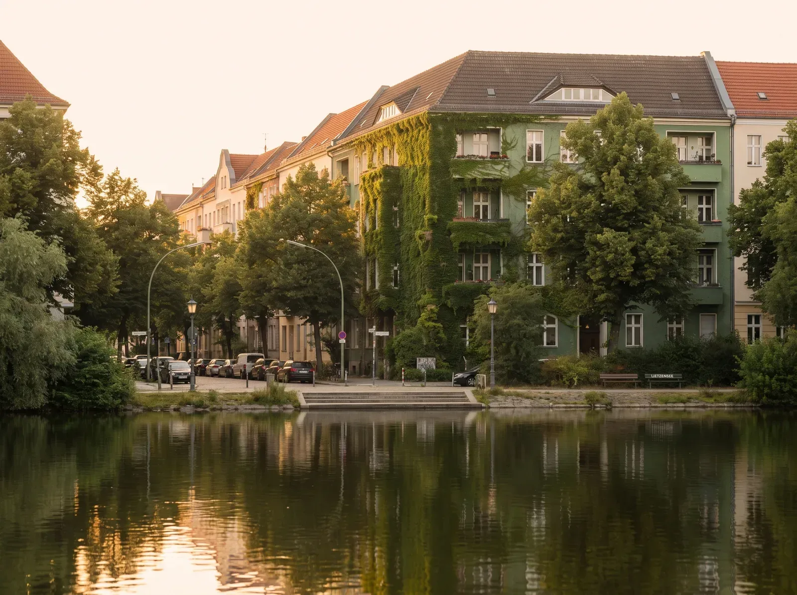 Am Lietzensee. Eine Adresse, die man selten bekommt.